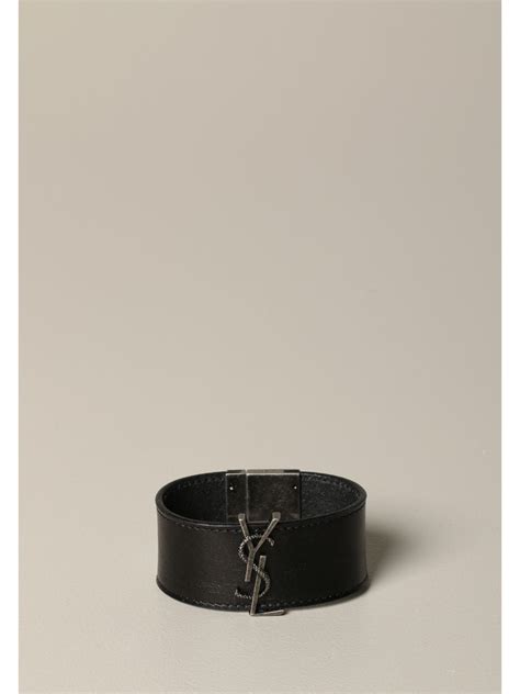 women ysl bracelet|saint laurent leather bracelet.